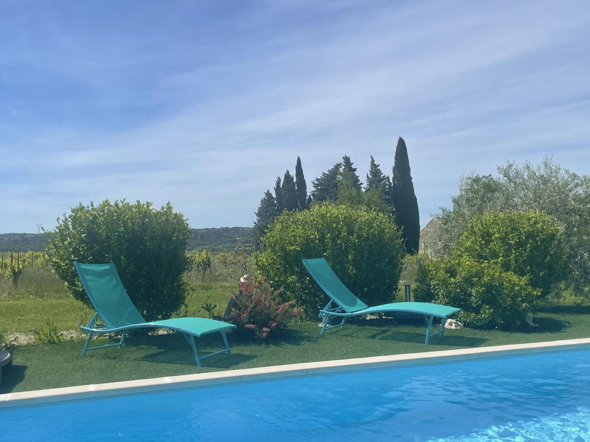 Ferienwohnung Appt 2 Pieces Dans Mas Provencal Roquemaure  Exterior foto